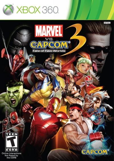 Obal hry Marvel vs. Capcom 3: Fate of Two Worlds