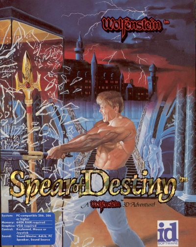 Obal hry Wolfenstein: Spear of Destiny