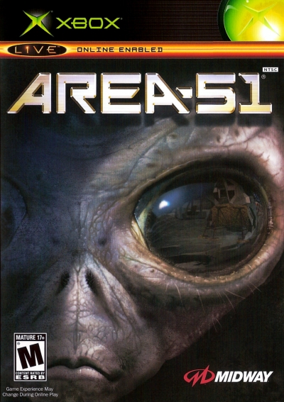 Obal hry Area 51