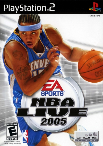 Obal hry NBA Live 2005