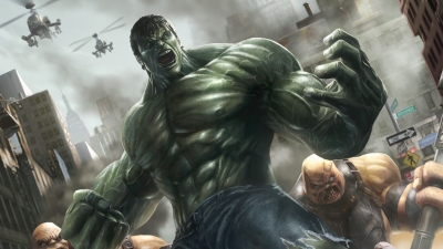 Artwork ke he The Incredible Hulk