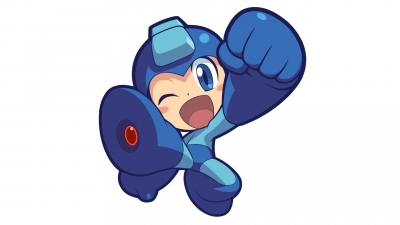 Artwork ke he Mega Man Anniversary Collection