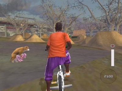 Screen ze hry BMX XXX