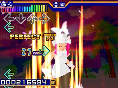 Screen ze hry Dance Dance Revolution: Ultramix