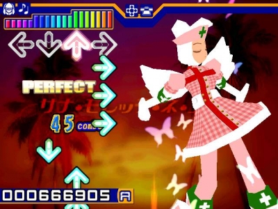 Screen ze hry Dance Dance Revolution: Ultramix