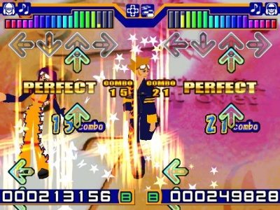 Screen ze hry Dance Dance Revolution: Ultramix