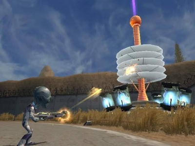 Screen ze hry Destroy All Humans!