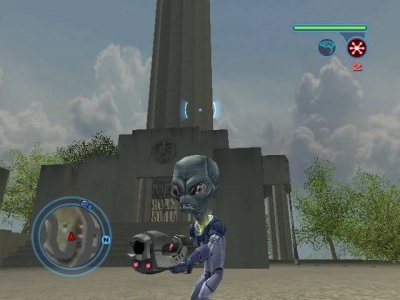 Screen ze hry Destroy All Humans! 2