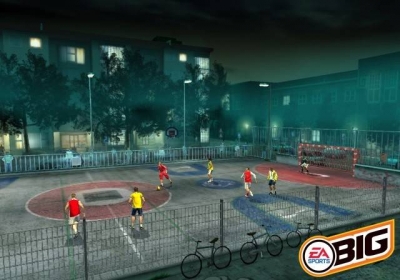 Screen ze hry FIFA Street