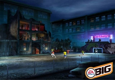 Screen ze hry FIFA Street