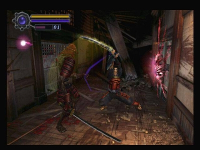 Screen ze hry Genma Onimusha