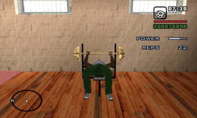 Screen ze hry Grand Theft Auto: San Andreas