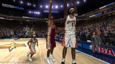 Screen ze hry NBA Live 07