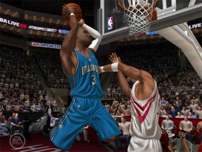 Screen ze hry NBA Live 07