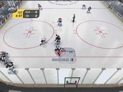 Screen ze hry NHL Rivals 2004