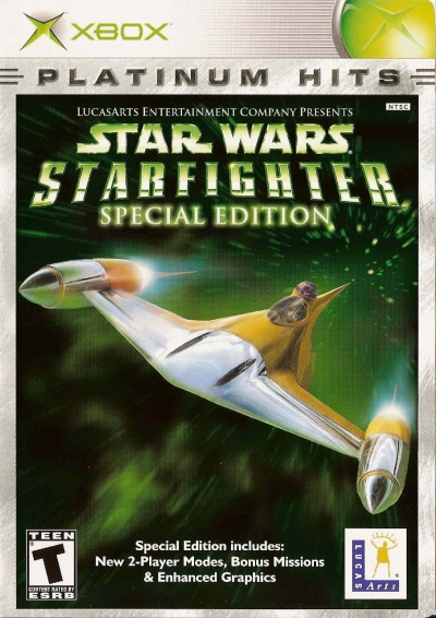 Obal hry Star Wars: Starfighter