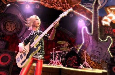 Screen ze hry Guitar Hero: Aerosmith