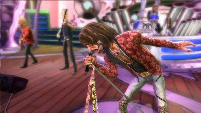 Screen ze hry Guitar Hero: Aerosmith