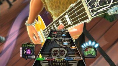 Screen ze hry Guitar Hero: Aerosmith