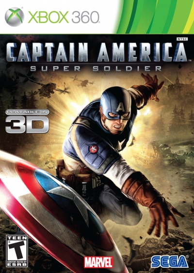 Obal hry Captain America: Super Soldier