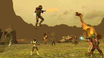 Screen ze hry Star Wars Battlefront: Renegade Squadron