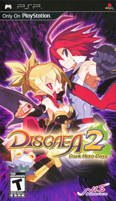 Obal hry Disgaea 2: Dark Hero Days