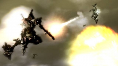 Screen ze hry Armored Core 4