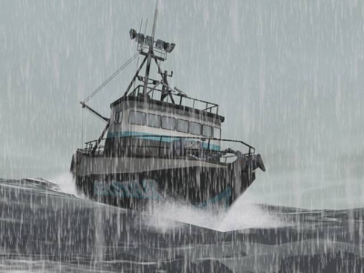 Screen ze hry Deadliest Catch: Alaskan Storm