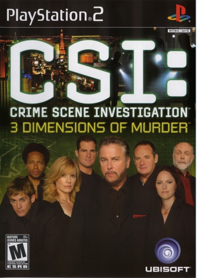 Obal hry CSI: 3 Dimensions of Murder