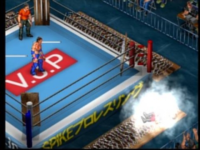 Screen ze hry Fire Pro Wrestling Returns