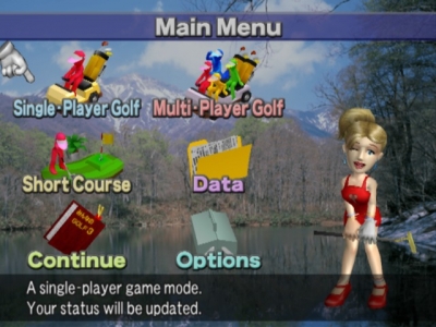 Screen ze hry Hot Shots Golf 3