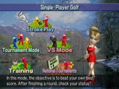 Screen ze hry Hot Shots Golf 3