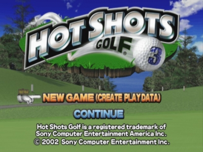 Screen ze hry Hot Shots Golf 3