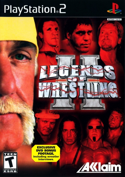 Obal hry Legends of Wrestling II