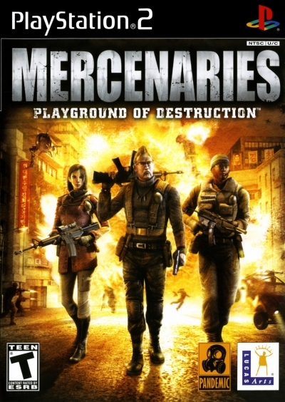 Obal hry Mercenaries: Playground of Destruction