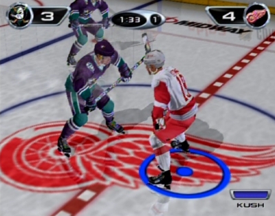 Screen ze hry NHL Hitz 2002