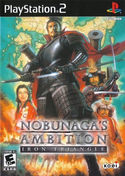 Obal hry Nobunagas Ambition: Iron Triangle