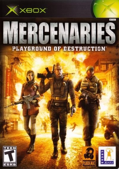 Obal hry Mercenaries: Playground of Destruction