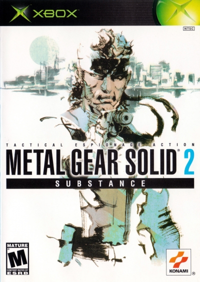 Obal hry Metal Gear Solid 2: Substance
