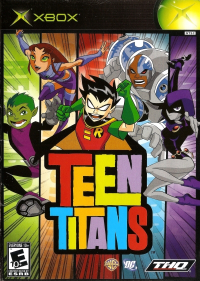 Obal hry Teen Titans