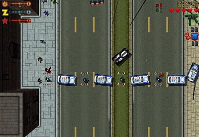 Screen ze hry Grand Theft Auto II