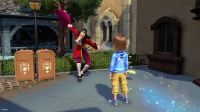 Screen ze hry Kinect Disneyland Adventures