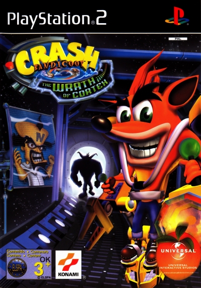 Obal hry Crash Bandicoot: The Wrath of Cortex