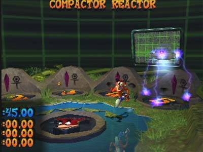 Screen ze hry Crash Bandicoot: The Wrath of Cortex