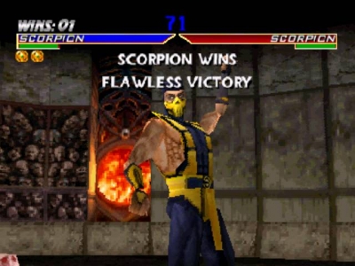 Screen ze hry Mortal Kombat 4