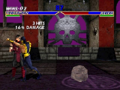 Screen ze hry Mortal Kombat 4