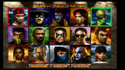 Artwork ke he Mortal Kombat 4