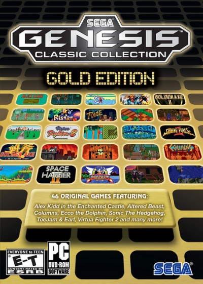 Obal hry Sega Genesis Classic Collection Gold