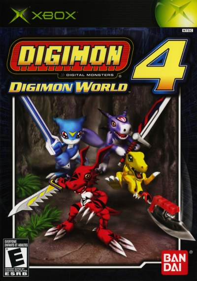 Obal hry Digimon World 4