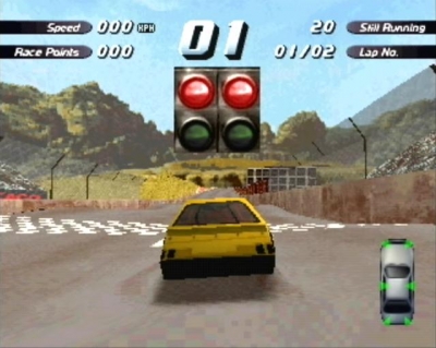 Screen ze hry Destruction Derby 2